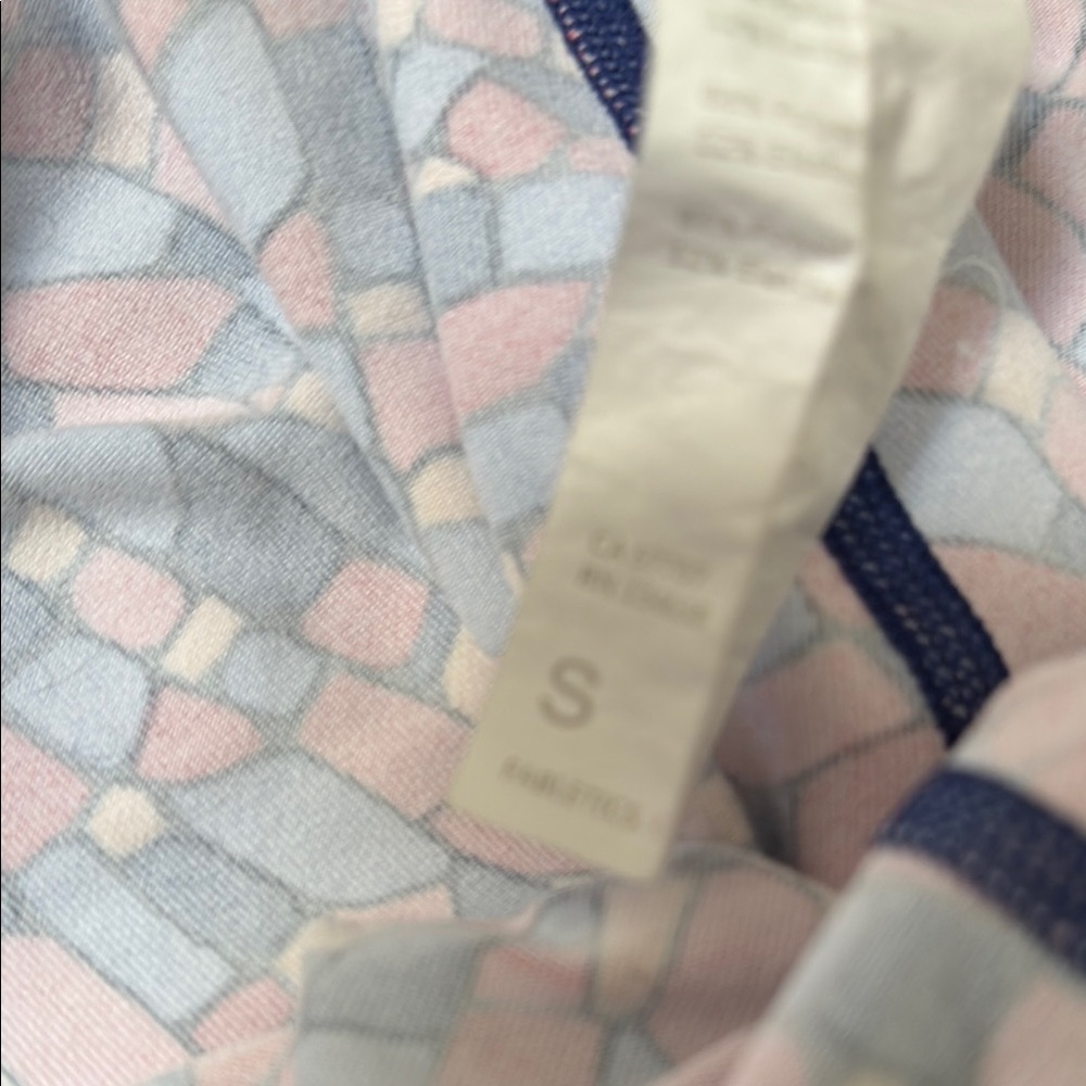 Fabletics Red And Blue Heart Pattern Leggings - image 5